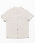 Camisa Menino Manga Curta Linho Natural - loja online