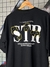 Camiseta Oversized Stranger The World is Yours Preto na internet