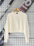 Moletom Careca Feminino Cropped Hocks Bird Creme - comprar online