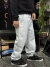 Calça Jeans Baggy Trip Side Cruz Azul Claro - loja online