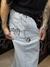 Calça Balão Compton Tipografia Jeans Claro - loja online