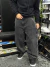 Calça Jeans Baggy Trip Side Dragon Preto Estonado na internet