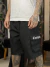 Bermuda Cargo Compton Logo Preta - comprar online
