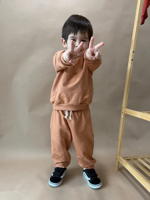 CONJUNTO MOLETINHO LEVE - DOCE DE LEITE - comprar online