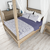 Juego De Sabanas King Cacharel Geometric Percal 150 Hilos - comprar online