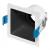 Square MR11 Embutido Direcionável (Branco e Preto) - Stella