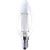 Vela Lisa Filamento 2W - 2700K - E14 - 127v - Brilia