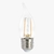 Vela Filamento Chama E27 2,5W 2700K - Brilia
