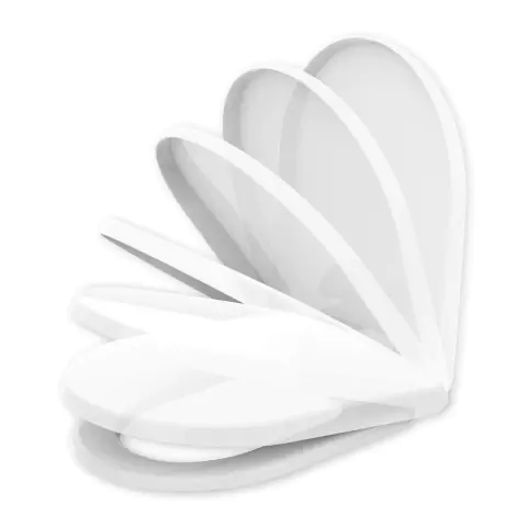 Tampa de Vaso Icasa Luna Specialle Duraguard PP Soft Close Branco - comprar online