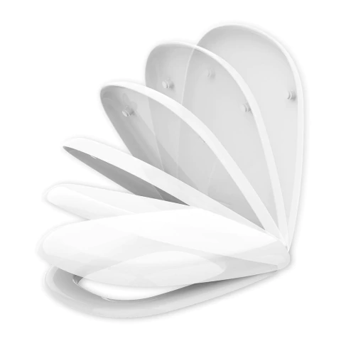 Tampa de Vaso Icasa Sabatini Termofixo Soft Close Branco - comprar online