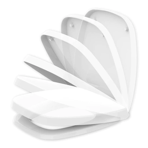 Tampa de Vaso Celite Versato Termofixo Soft Close Branco