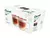 Set de 2 tazas de vidrio doble de 350ml de la marca Carol, presentado en su caja original.