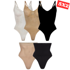 PACK 5X2- BODY REDUCTOR + FAJA LESS