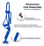 Cabresto Para Cavalo Trançado Azul Royal Boots Horse - comprar online