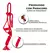 Cabresto Para Cavalo Trançado Vermelho Boots Horse - comprar online