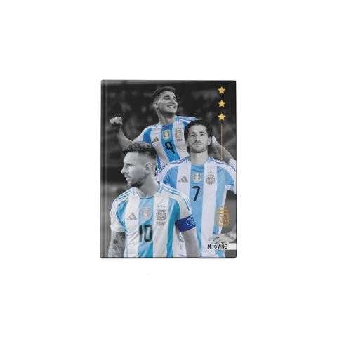 PREVENTA AFA SELECCION CUADERNO 16X21 TAPA DURA 48HS