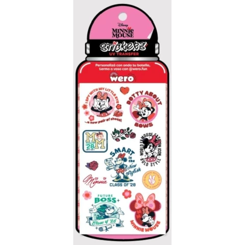 STICKERS WERO UV TRANSFER MINNIE WE4163