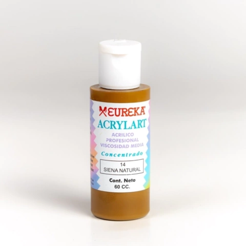 ACRILICO EUREKA X 60CC 14 SIENA NATURAL