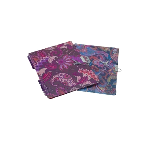 DIARIO INTIMO 19X13 FLORES C/ESPIRAL