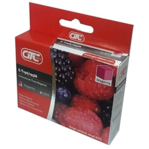 CARTUCHO GTC EPSON T196 MAGENTA