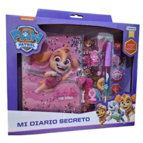 SET TAPIMOVIL DIARIO SECRETO PAW PATROL