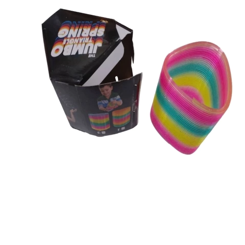 RESORTE JUMBO TRIANGULAR CON GLITTER