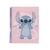 STITCH CUADERNO A4 CUADRO SEMIRRIGIDO 80HS