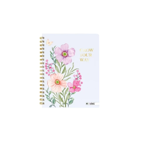 PREVENTA GARDEN CUADERNO 16X21 TAPA DURA ESPIRAL