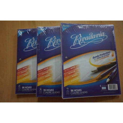 REPUESTO N 3 RIVADAVIA 96 HS CUADRICULADO