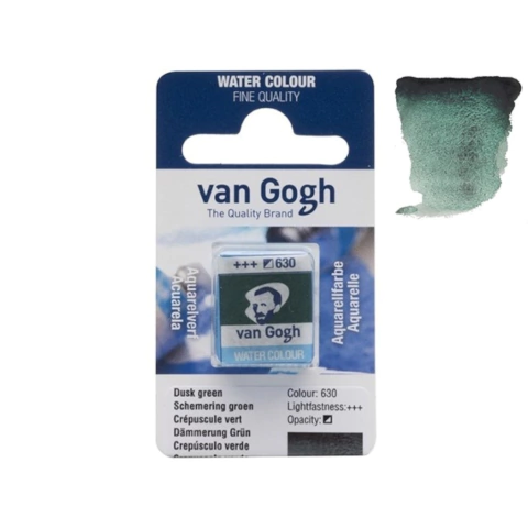 ACUARELA VAN GOGH PAN 630 CREPUSCULO VERDE