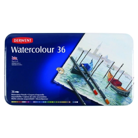 LAPIZ COLOR DERWENT WATER/GRAPHTINT X 36