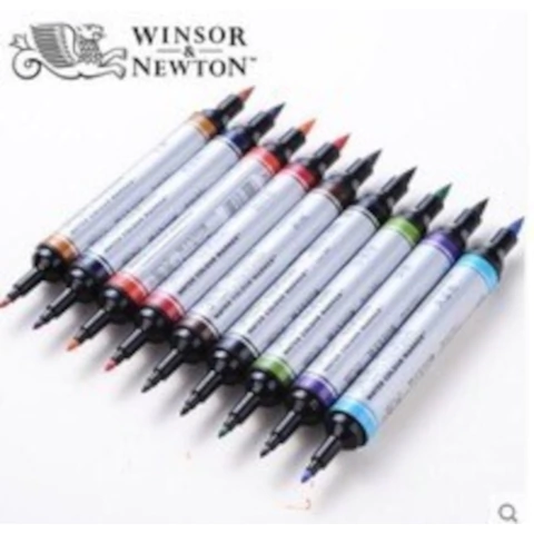 MARCADOR WINSOR ACUARELA 515 PHTALO BLUE GREEN SHADE