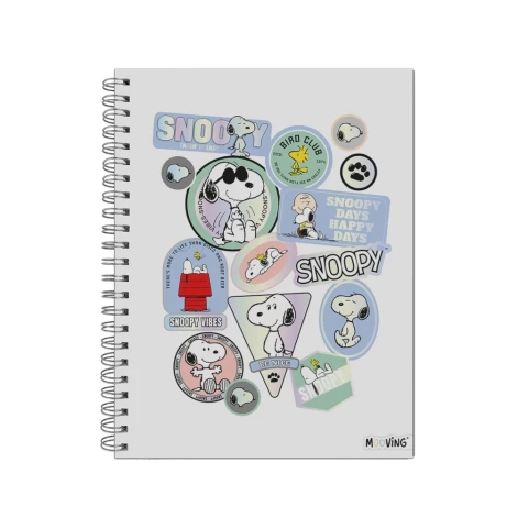 PREVENTA SNOOPY CUADERNO A4 96HS TAPA DURA