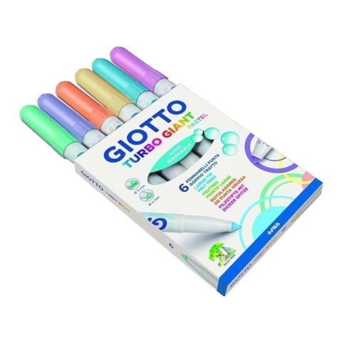 MARCADOR PAX TURBO PASTEL GIANT X 6