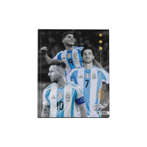 PREVENTA AFA SELECCION CUADERNO 19.5 X 24 CM COSIDO 48HJS