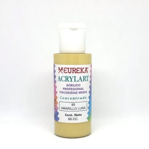 ACRILICO EUREKA X 60CC 85 AMARILLO LUNA