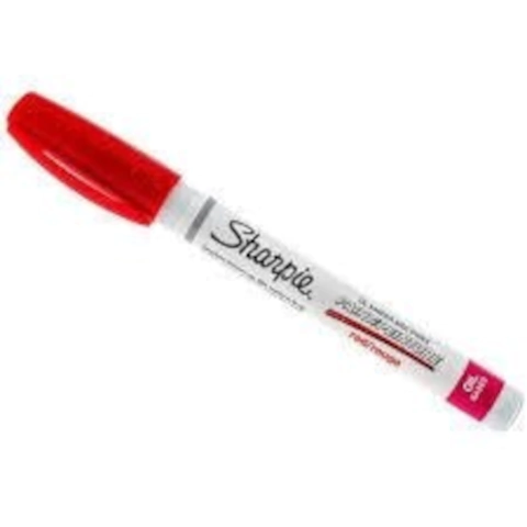 MARCADOR SHARPIE PAINT PINTURA FINO ROJO