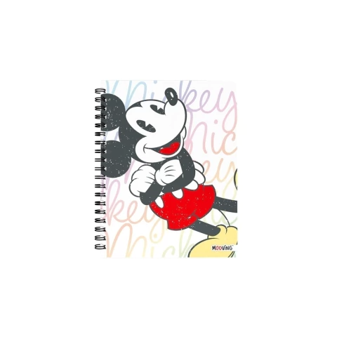 PREVENTA MICKEY AND FRIENDS CUADERNO 16X21 TAPA DURA ESPIRAL