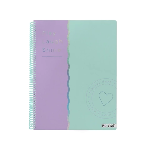 PREVENTA PASTEL BLOCK CUADERNO A4 80HS TAPA SEMIRIGIDA