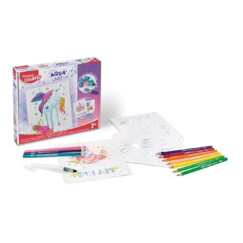 SET MAPED CREATIV AQUA ART UNICORNIO