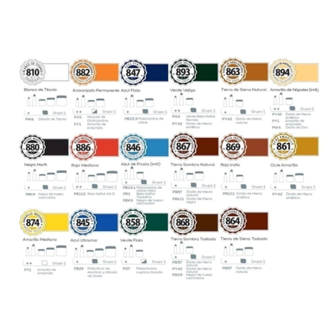 ACRILICO ALBA 60CC G1 AMARILLO MEDIANO