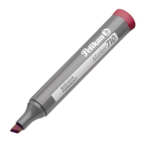 MARCADOR PELIKAN 710 INDELEBLE ROJO CHANFLE PERMANENTE