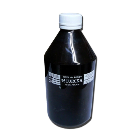 TINTA CHINA EUREKA X 250 CC NEGRA PERLADA