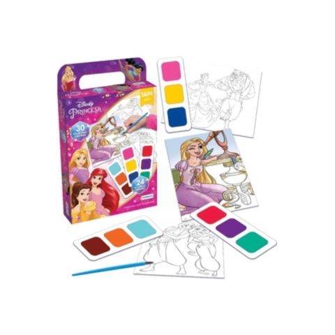SET TAPIMOVIL PINTANDO CON ACUARELAS PRINCESAS