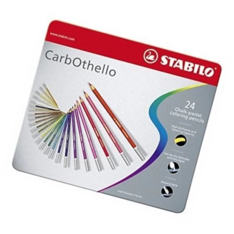 LAPIZ COLOR CARBOTHELO LATA X 24 COLORES