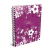 CUADERNO ARTE A4 BLOOM RAYADO TAPA DURA 80HS