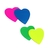 NOTAS ADHESIVAS MEMO FIX TRANSPARENTE CORAZONES 2X25 HJS 803C