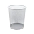 CUBO PORTAPAPELES METAL VALUES PLATA