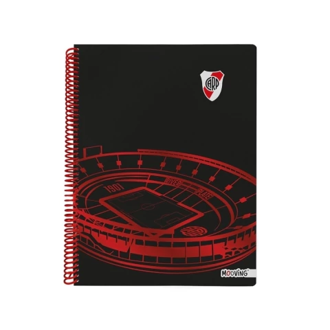 PREVENTA RIVER CUADERNO A4 RAYA SEMIRRIGIDO