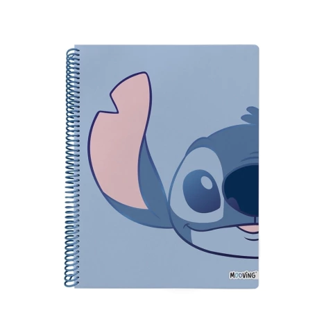 PREVENTA STITCH CUADERNO A4 TAPA SEMIRIGIDA 80 HS